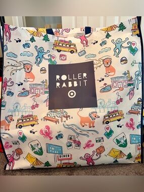Roller Rabbit x Target Exclusive Oversized Reusable Tote Bag
